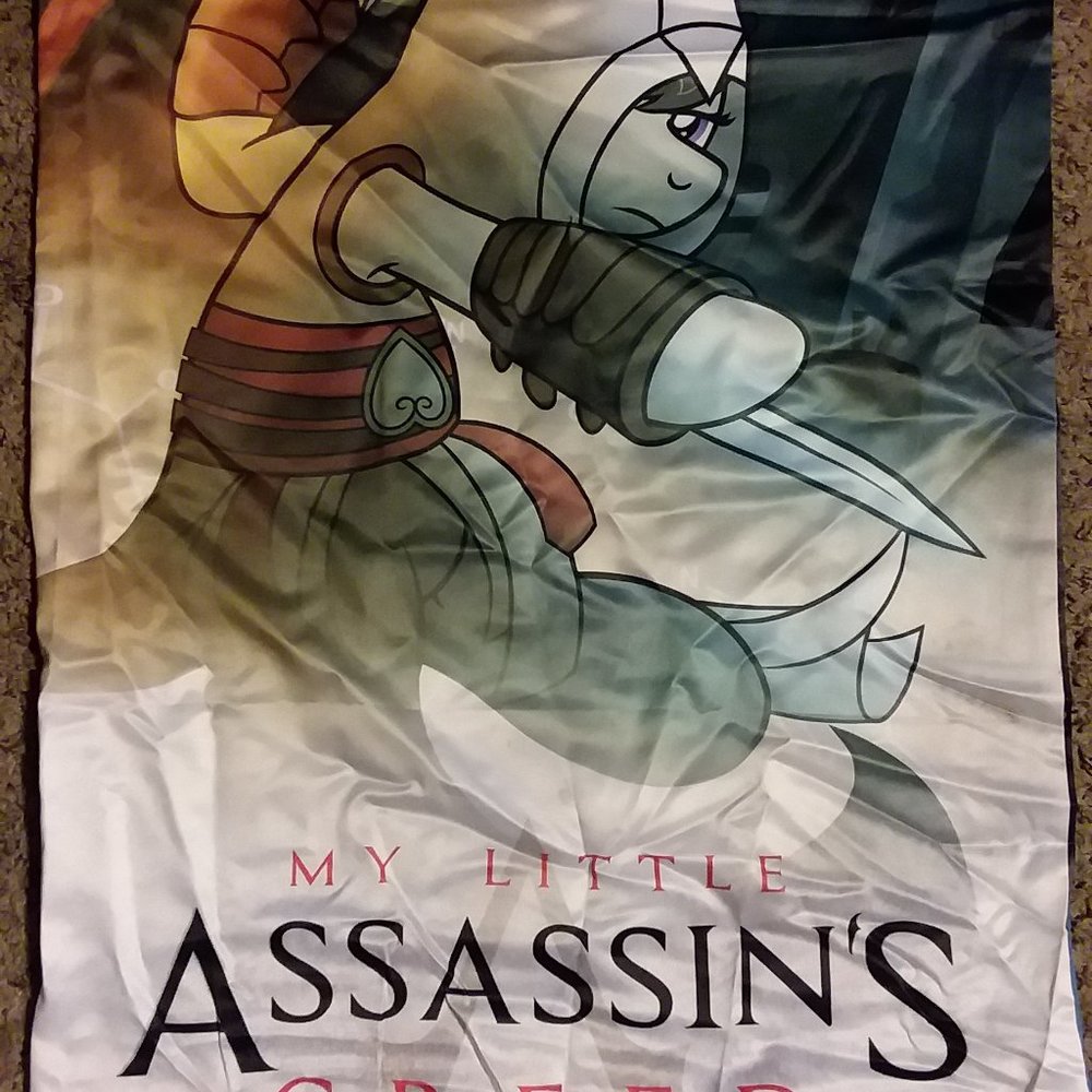 My Little Pony Assassin/Fallout Pillowcase